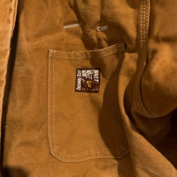 Vintage 70s Thermal Tuff By Steiner Mens Workwear Jacket XL - Picture 2 of 6